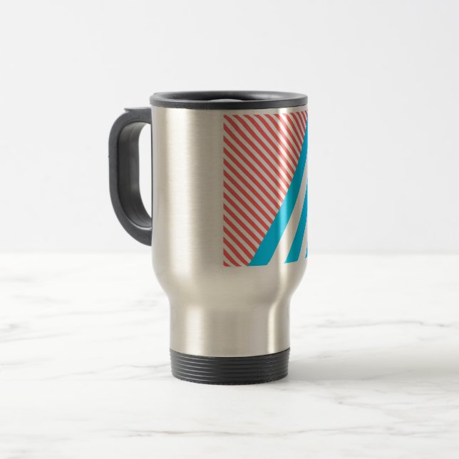 Taza De Viaje Geométrico (Anverso izquierdo)