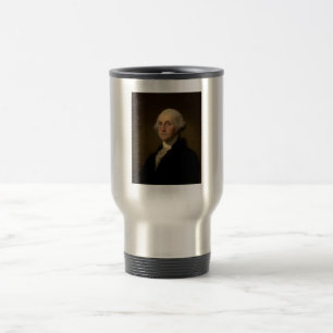 Taza De Viaje George Washington Primer presidente norteamericano