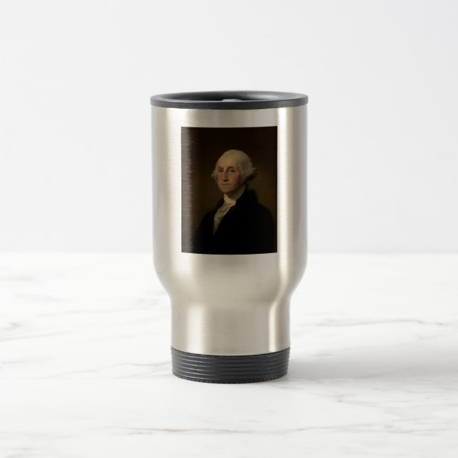 Taza De Viaje George Washington Primer presidente norteamericano (Centro)