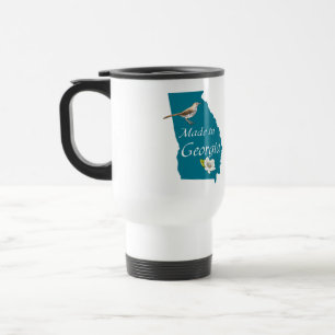Taza De Viaje Georgia Viajero a casa de trabajo café té chocolat