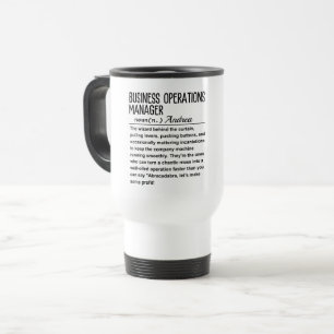 Taza De Viaje Gerente de operaciones comerciales