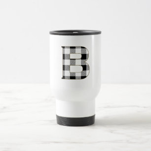 Taza De Viaje Gingham Check B