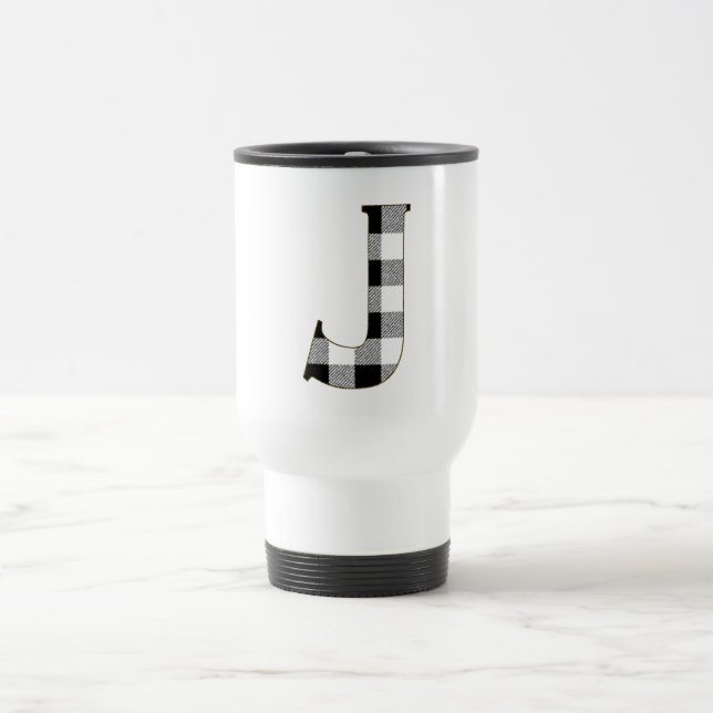 Taza De Viaje Gingham Check J (Centro)
