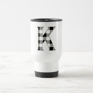 Taza De Viaje Gingham Check K