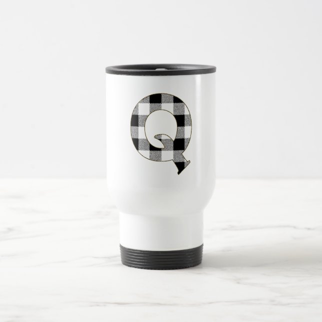 Taza De Viaje Gingham Check Q (Centro)