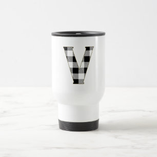Taza De Viaje Gingham Check V