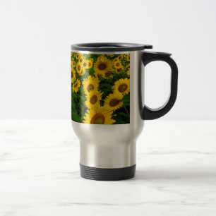 Taza De Viaje Girasoles