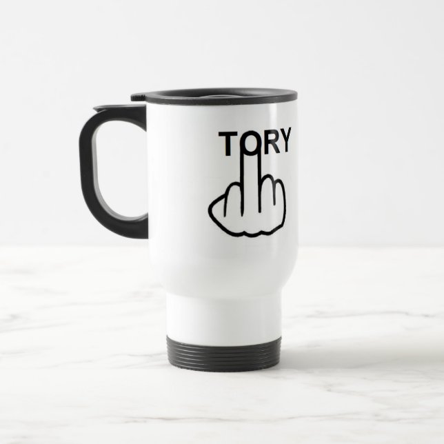 Taza De Viaje Giro de la maraña de pájaros (Izquierda)