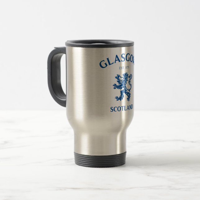 TAZA DE VIAJE GLASGOW, ESCOCIA (Anverso izquierdo)