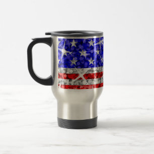 Taza De Viaje Glitz EE.UU. viaje/viaje al trabajo