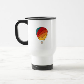 Taza De Viaje Globo de arcoiris