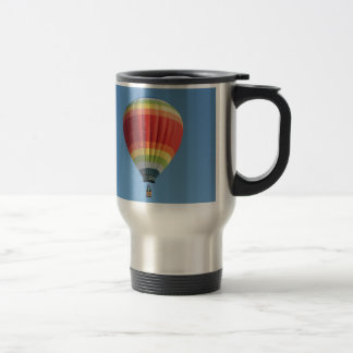 Taza De Viaje Globo del aire caliente del arco iris
