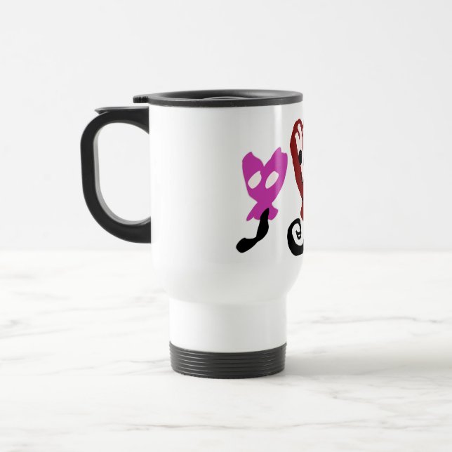 Taza De Viaje Globos Valentine (Izquierda)