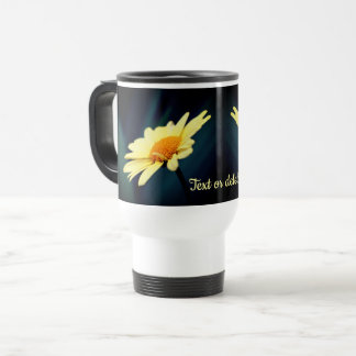Taza De Viaje Gloriosa flor de margarita personalizada