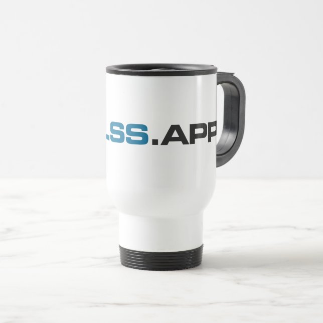 Taza De Viaje GLSS.app Travel Mug (Anverso derecho)