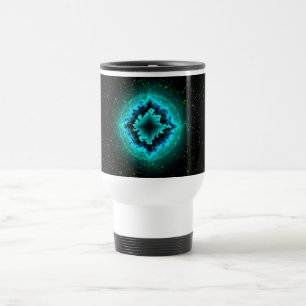 Taza De Viaje Glückssterne mit Sternchen-Purpurina