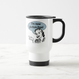 Taza De Viaje Glutton Free con dieta humorística