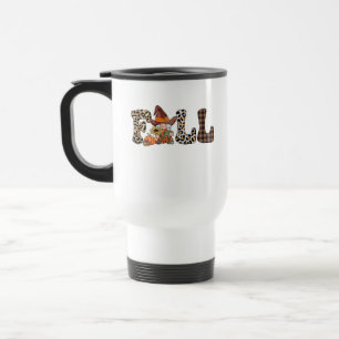 Taza De Viaje Gnome de otoño