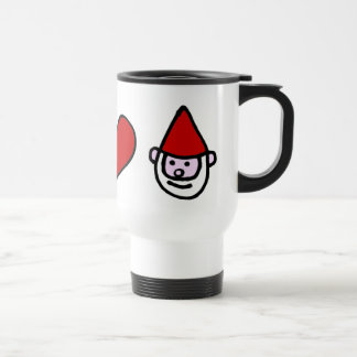 Taza De Viaje Gnomo del amor de la paz