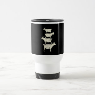 Taza De Viaje Goat Retro