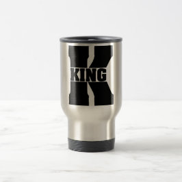 Taza De Viaje Gobierna tu día con el Rey Mug