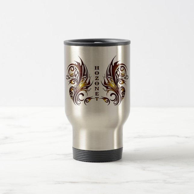 Taza De Viaje Gold-Hozonet Tumbler (Centro)