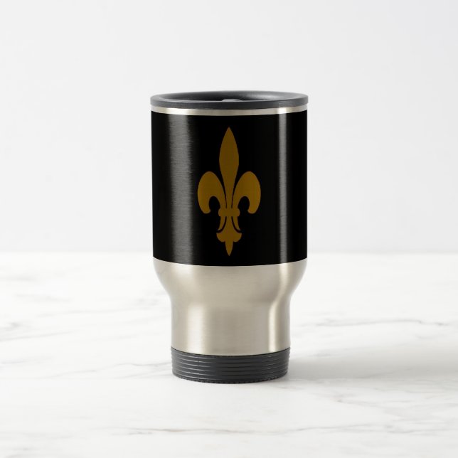 Taza De Viaje Golden Fleur De Lis (Centro)