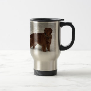 Taza De Viaje Golden retriever