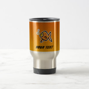 Taza De Viaje Goldfish amarillo-naranja