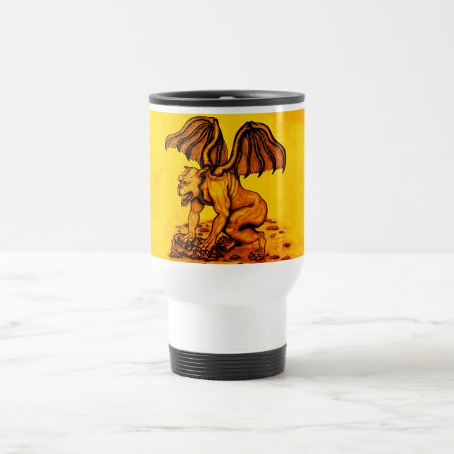 Taza De Viaje Golem Gargoyle (Centro)