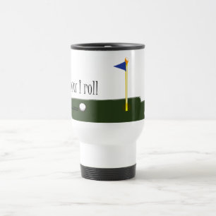 Taza De Viaje golf cómo ruedo