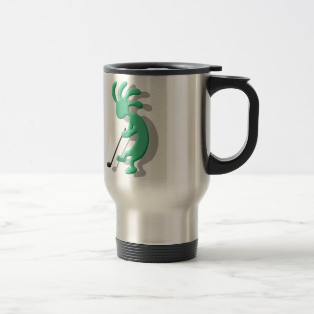 Taza De Viaje Golf de Kokopelli (Derecha)