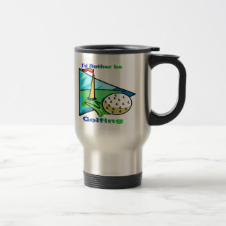 Taza De Viaje Golfing bastante