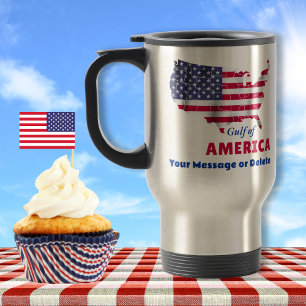 Taza De Viaje Golfo de América, Patriot Mugs, Viajes elegir ESTI