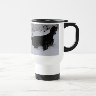 Taza De Viaje Gordon Setter White Travel Mug