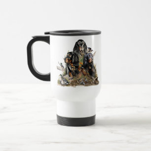 Taza De Viaje Gordon Setters , Pasión por las Aves , Arte