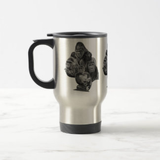 Taza De Viaje Gorilla Family Mug (ゴリラ家族のマグカップ）Gorilla Life