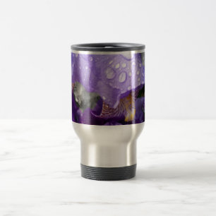 Taza De Viaje gotas de lluvia en iris