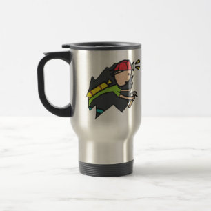 Taza De Viaje Grabado y despellejamiento