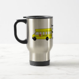 Taza De Viaje Gracias del conductor del autobús escolar