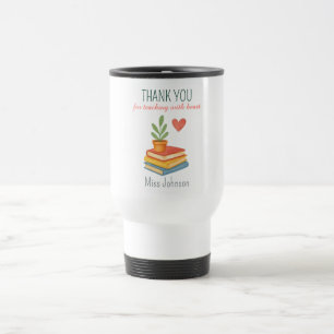 Taza De Viaje Gracias Profesor - Sincera gratitud