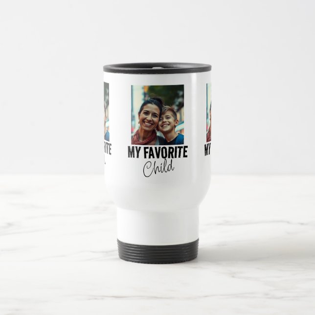 Taza De Viaje Graciosa mamá favorita (Centro)