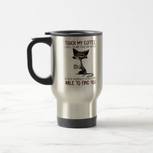 Taza De Viaje Gracioso café Cat Mug