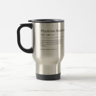 Taza De Viaje Gracioso de definición de asociado médico