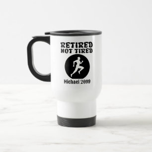 Taza De Viaje Gracioso jubilado, no Cansado, hombre de deportes 
