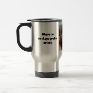 Taza De Viaje ¡Gracioso mono Mug!
