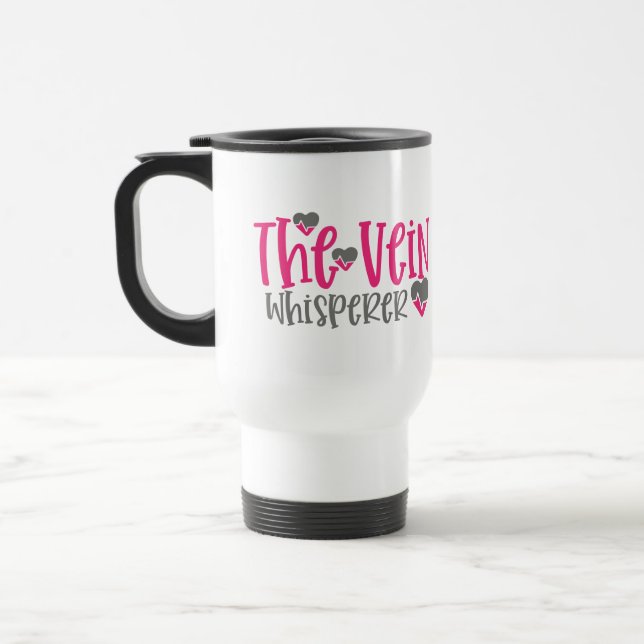Taza De Viaje Gracioso murmullo venoso Arte de palabras de enfer (Izquierda)