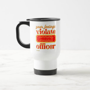 Taza De Viaje gracioso tazón de viaje "TUS SENTIMIENTOS"