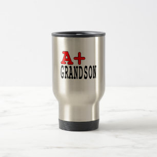 Taza De Viaje Graciosos regalos para los nietos : Nieto A+
