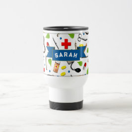 Taza De Viaje Graduación de enfermera titulada